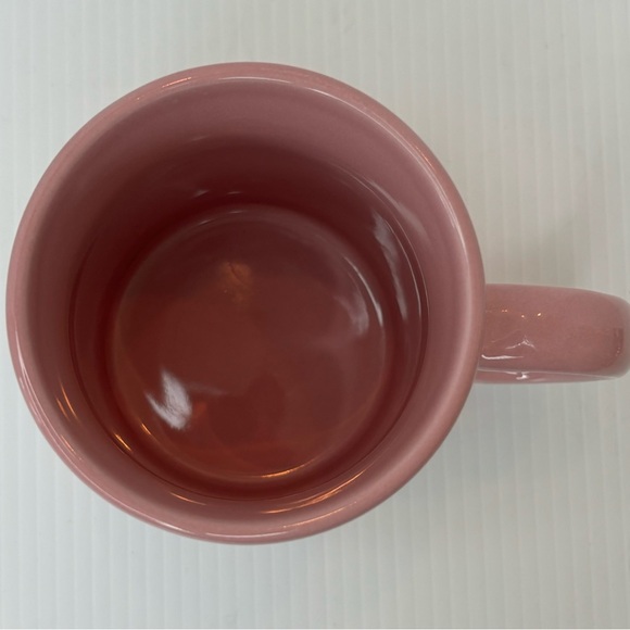 COFFEE SNOB COFFEE MUG. Art Deco Print Mug PINK & WHITE - Picture 4 of 8